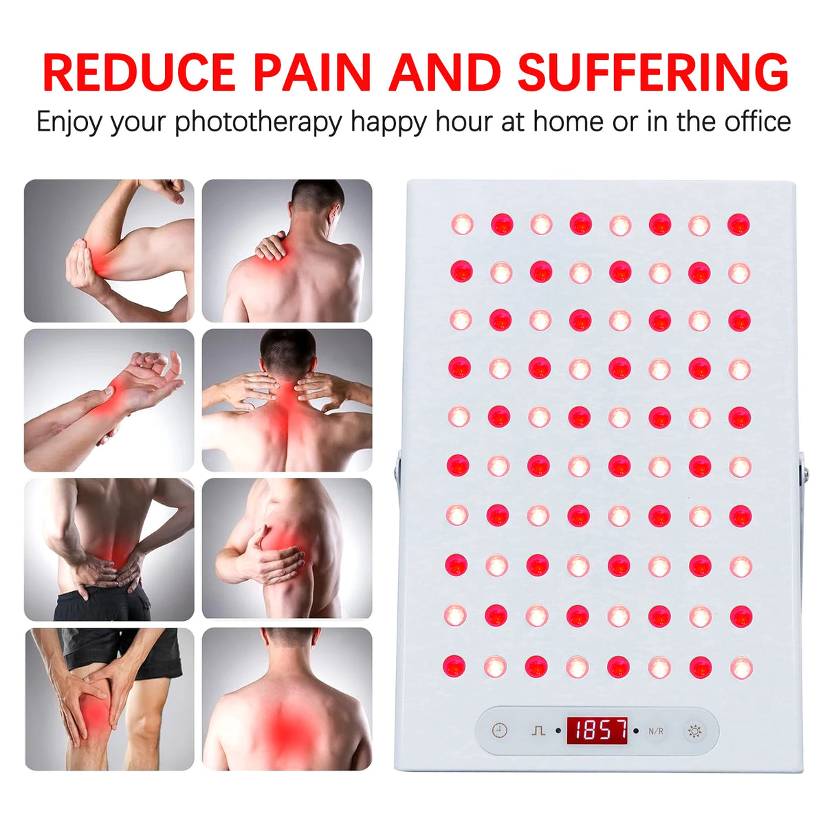 Red and Near-Infrared Light Therapy Panel