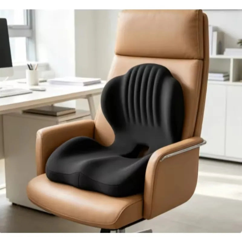 Office Chair Cushion with Lumbar Support