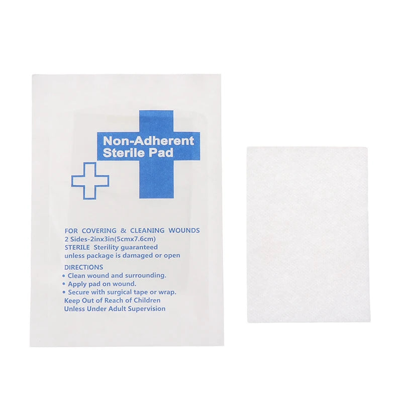10-Piece Waterproof Non-Adherent Gauze Pads