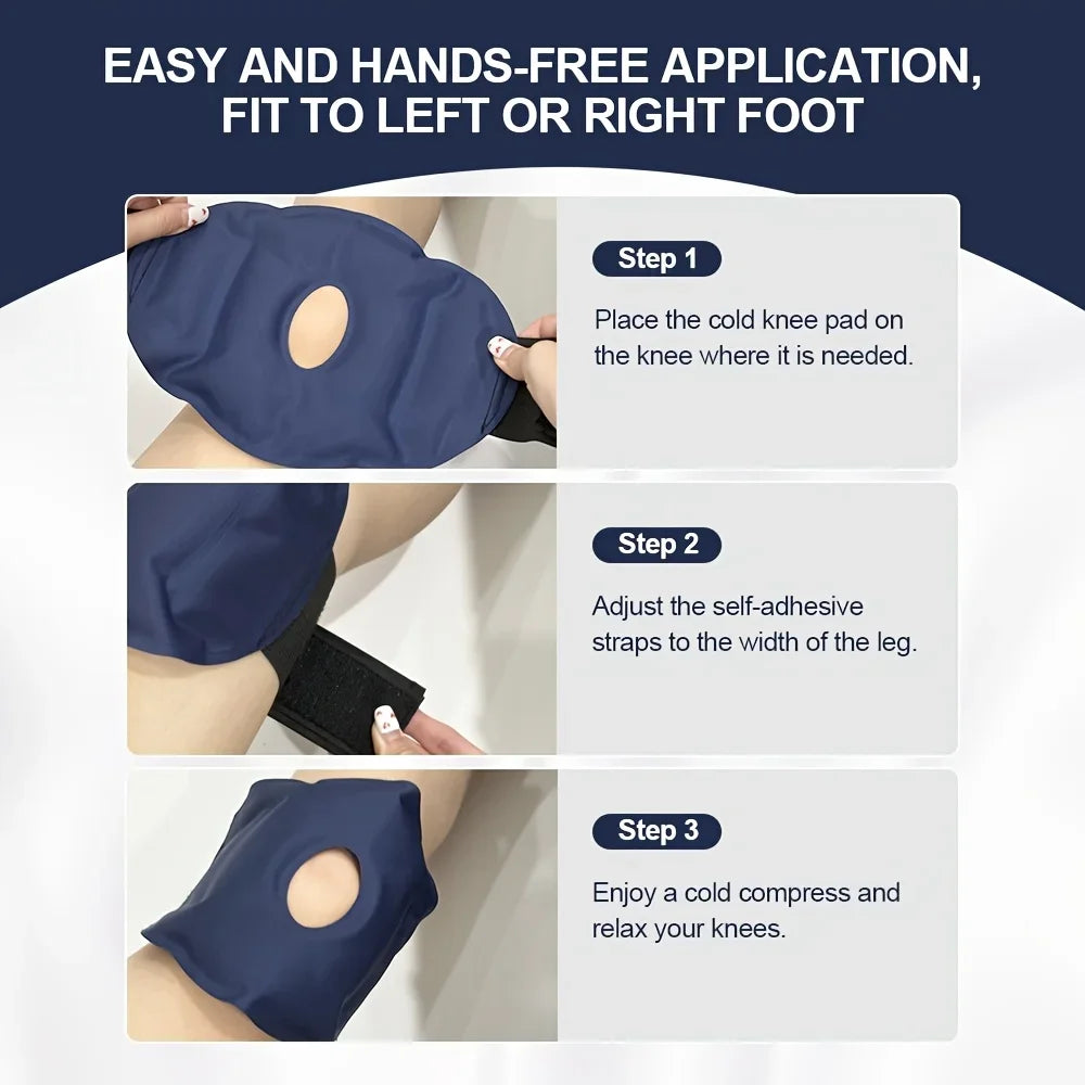 Reusable Knee Cold Pack Wrap