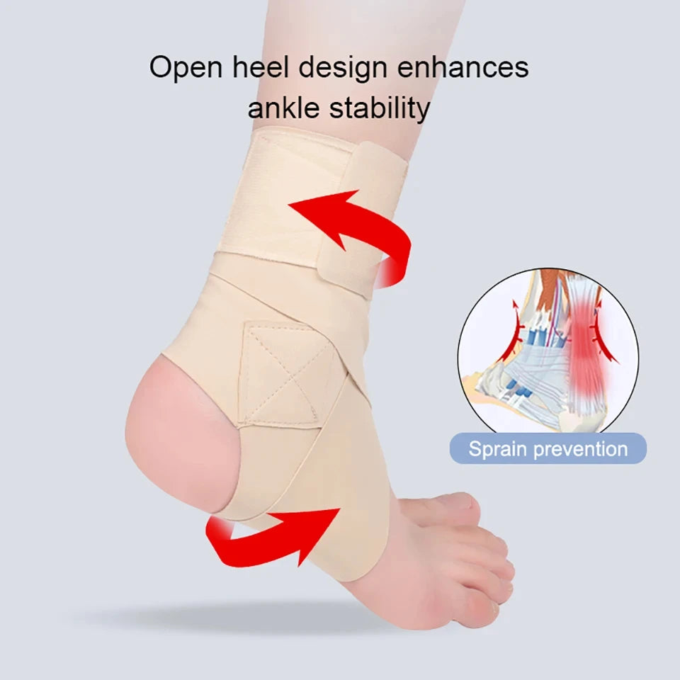 Ultra-Thin Elastic Nylon Ankle Support Sleeve