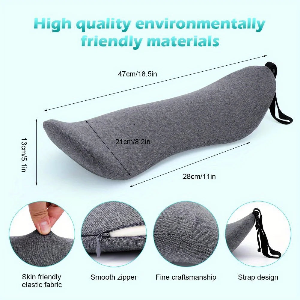 Memory Foam Lumbar Pillow for Lower Back Support