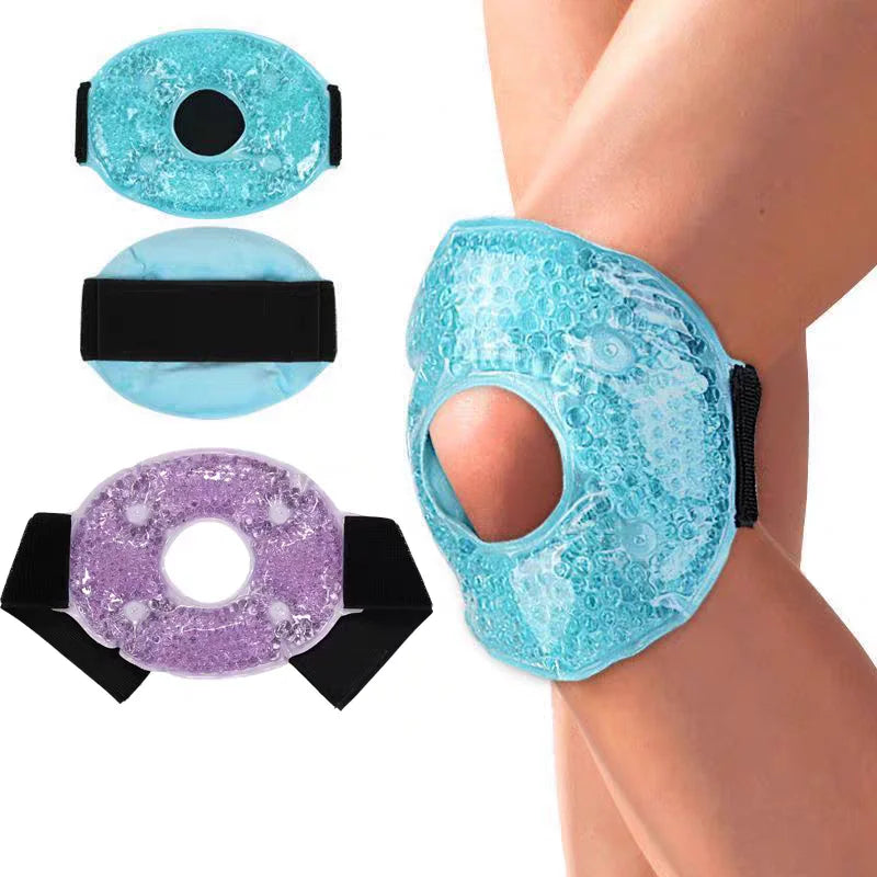 Reusable Gel Ice Wrap with Adjustable Strap