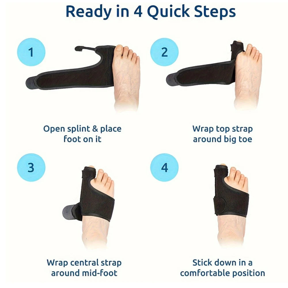 Adjustable Bunion Straightener for Big Toe