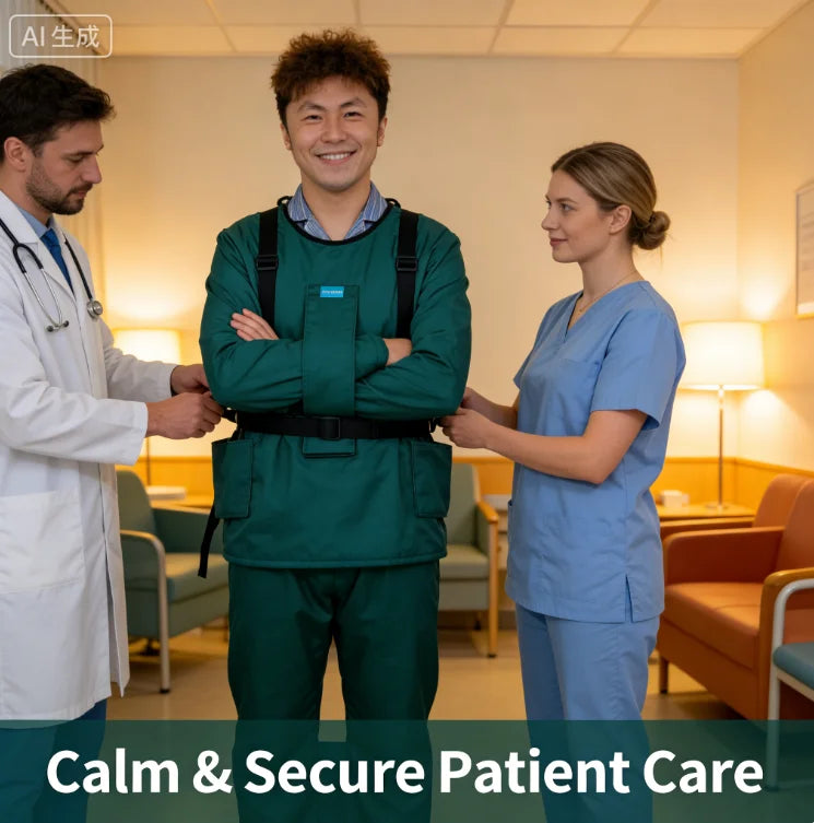 Full-Body Patient Restraint Gown