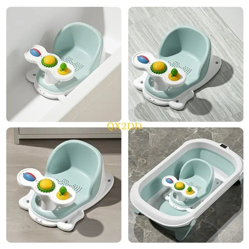 Baby Bath Seat with Backrest Support