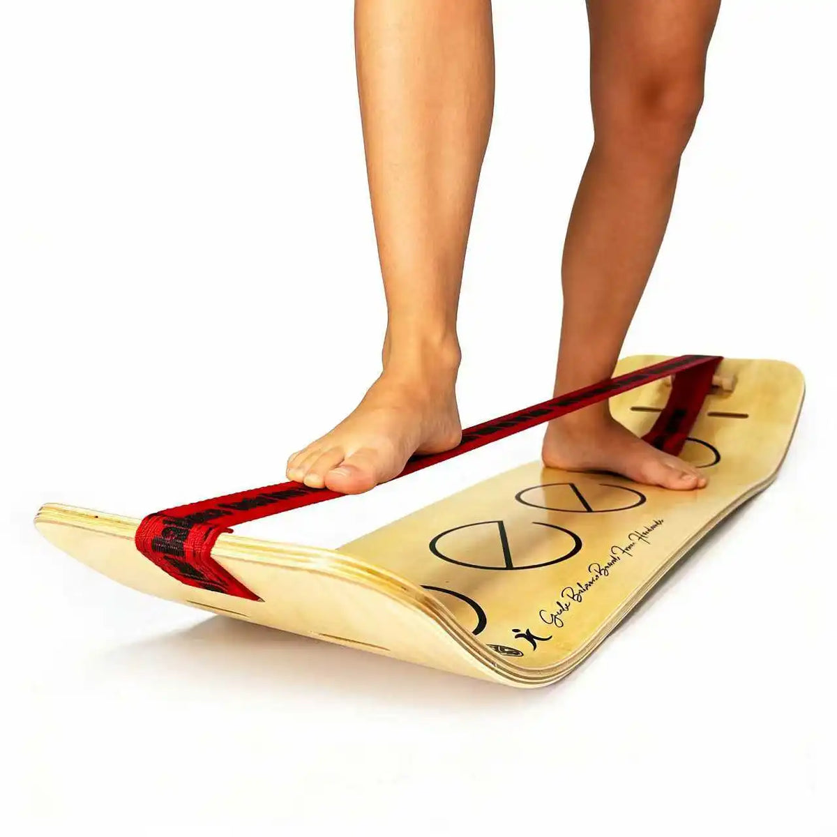 Balance Board with Strap for Leg Training