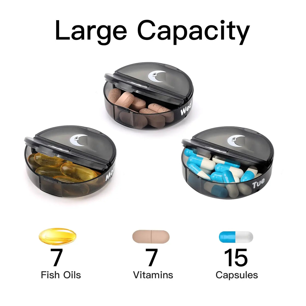 7-Day AM/PM Pill Organizer