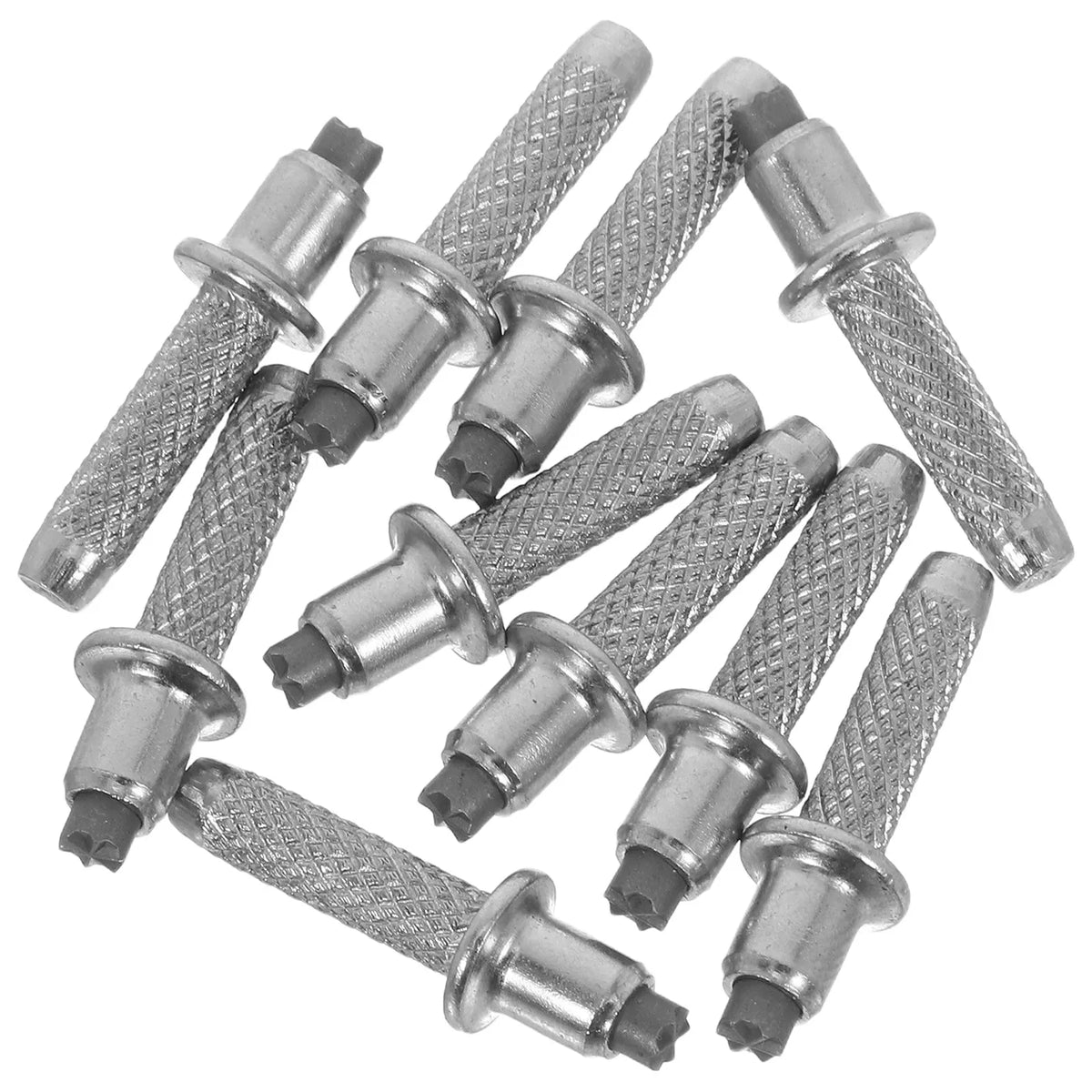 Tungsten Steel Trekking Pole Replacement Tips, 10-Pack