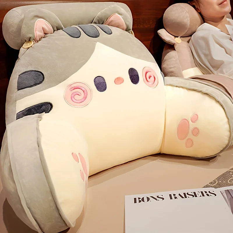 Bed and Sofa Backrest Reading Pillow