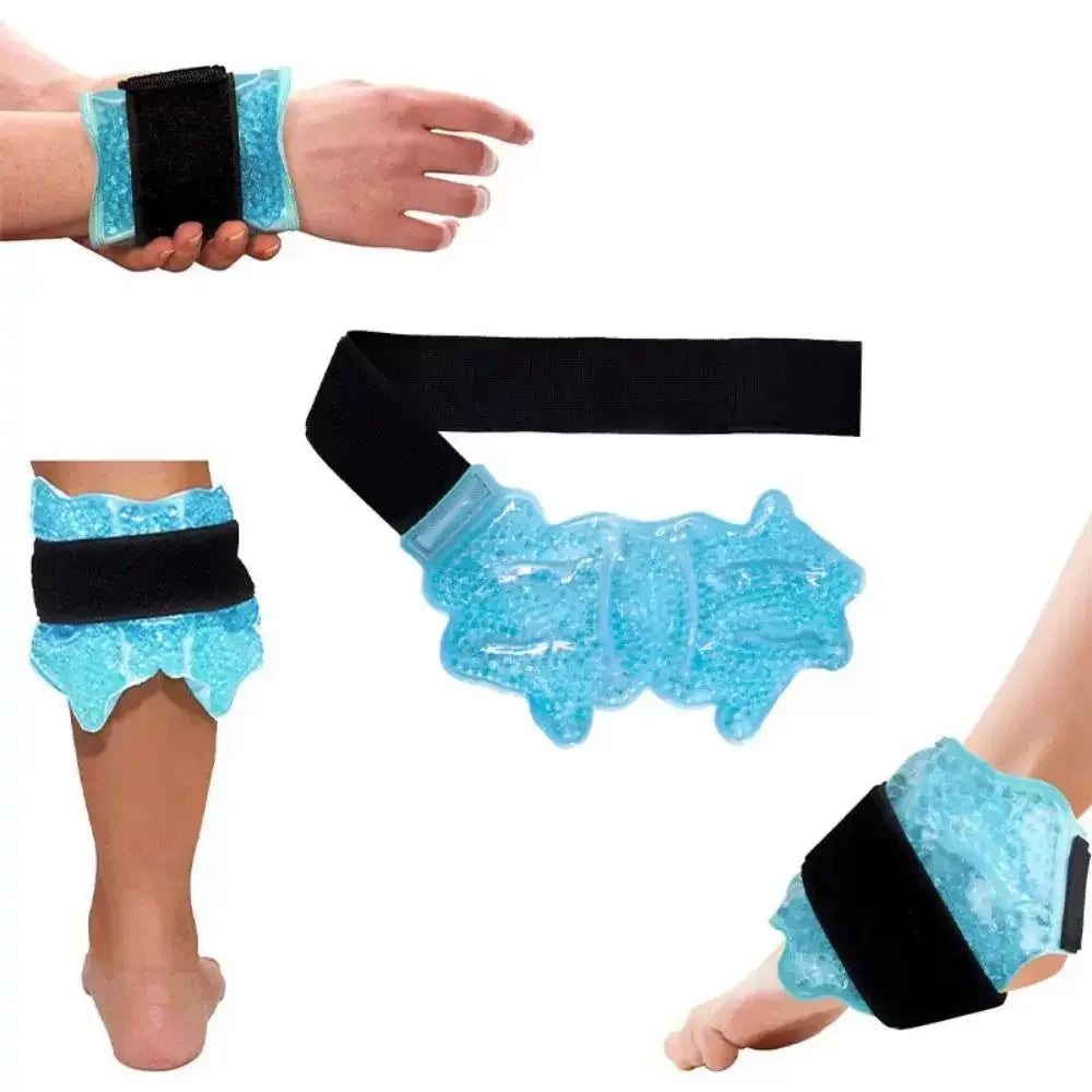 Reusable Gel Bead Hot and Cold Therapy Wrap