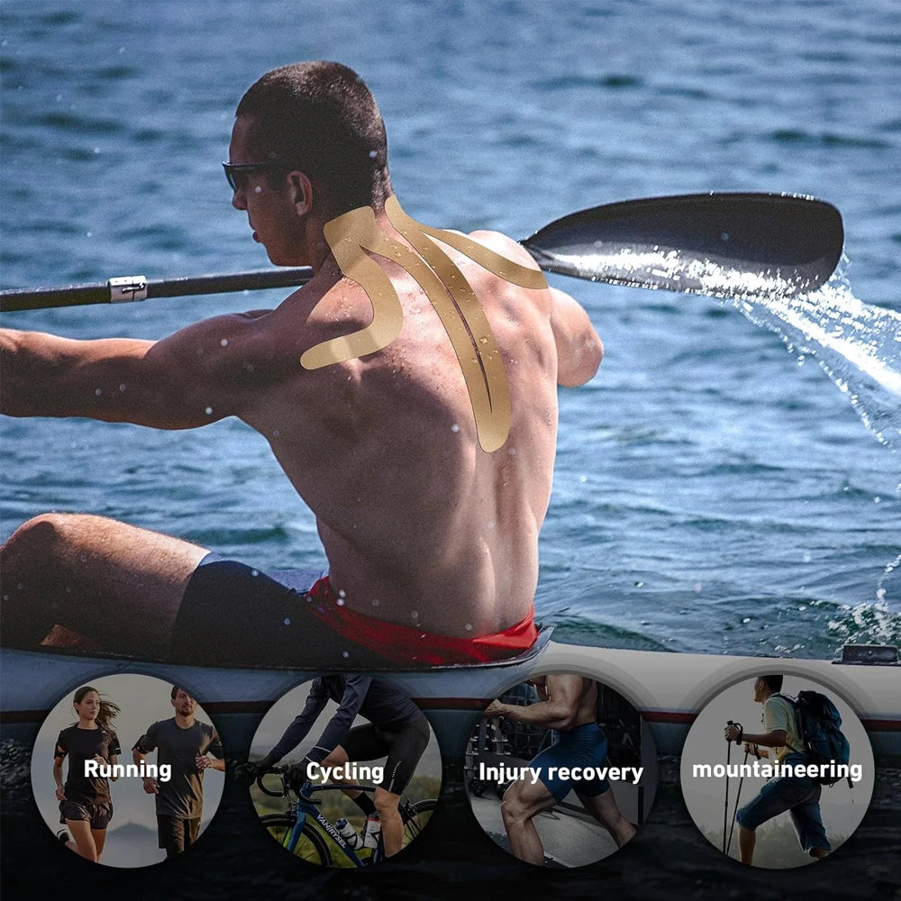 Precut Shoulder and Neck Kinesiology Tape