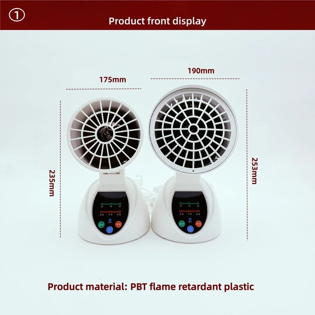 Infrared Heat Lamp Bulb, 100W or 150W