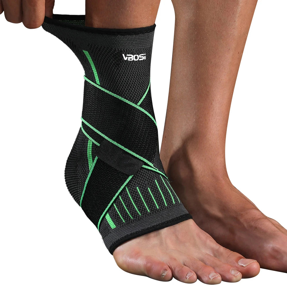 Adjustable Elastic Ankle Brace with Arch Support