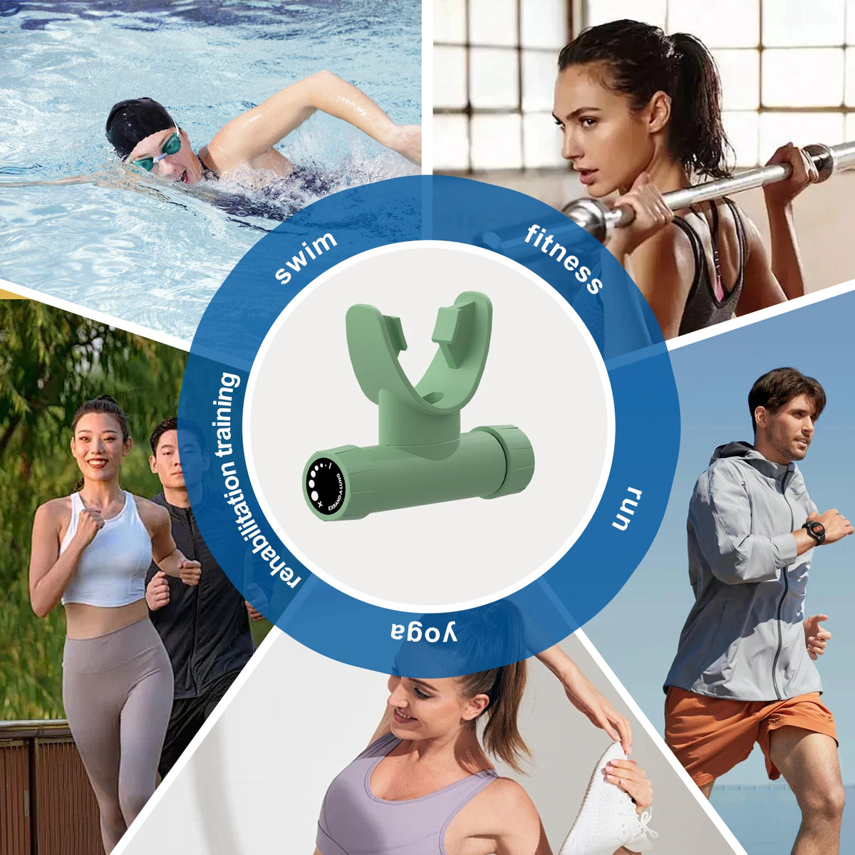 Adjustable Portable Respiratory Trainer HX-30