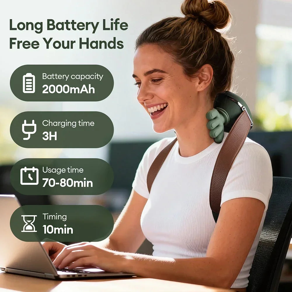 4D Kneading Neck and Shoulder Massager