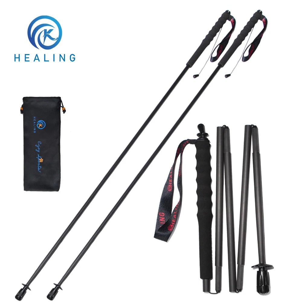 Folding Adjustable Trekking Pole for Hiking and Walking