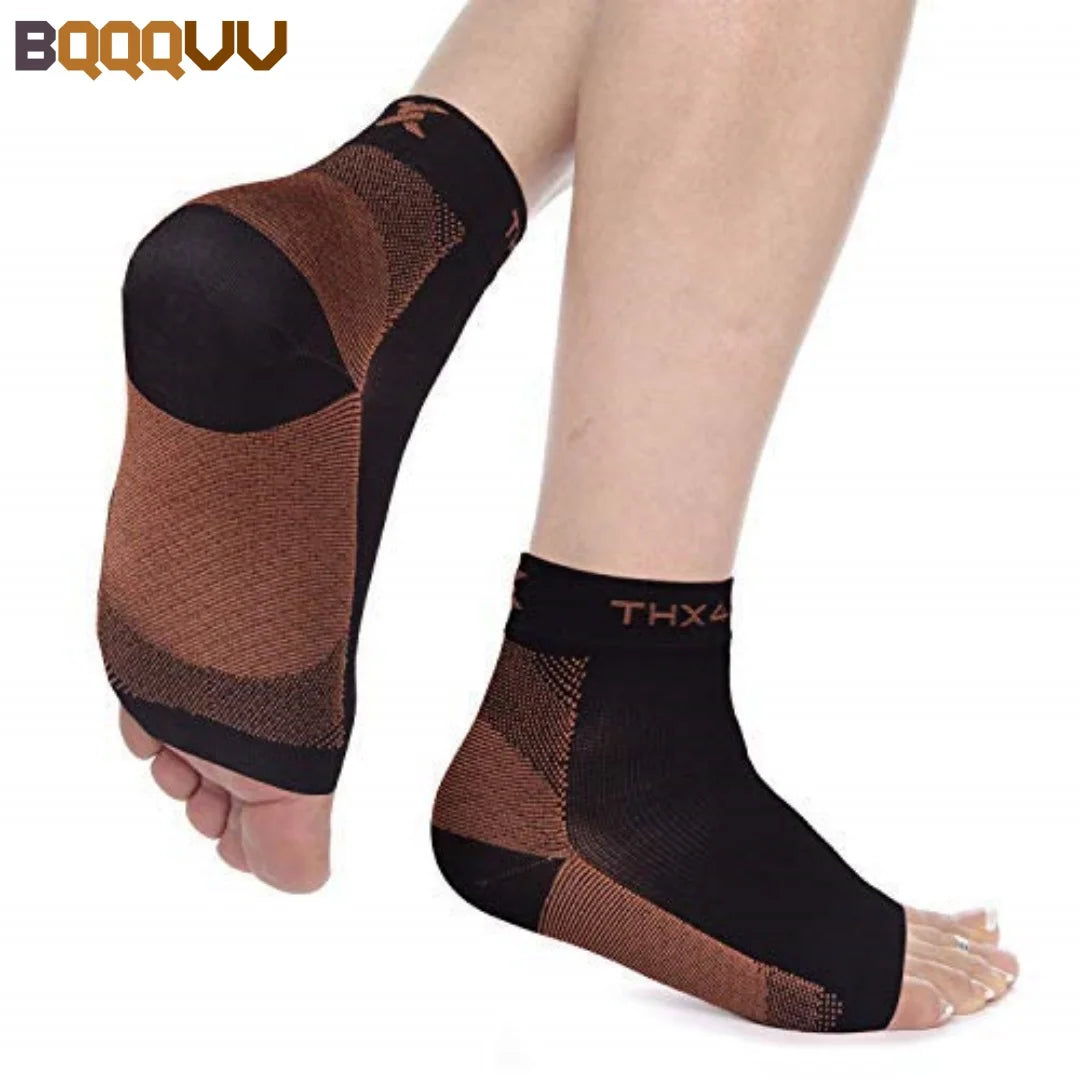 Copper Compression Ankle Support Sock, Unisex, 1 Pair