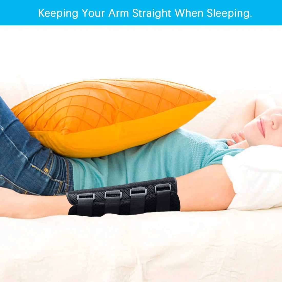 Adjustable Nighttime Elbow Support Brace
