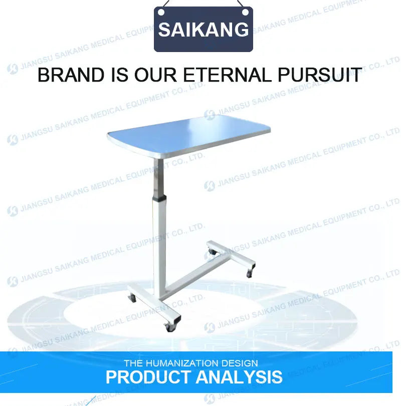 Movable Adjustable Overbed Table