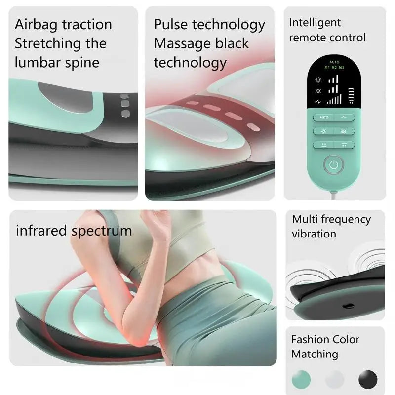 4-in-1 Lumbar Traction Massager