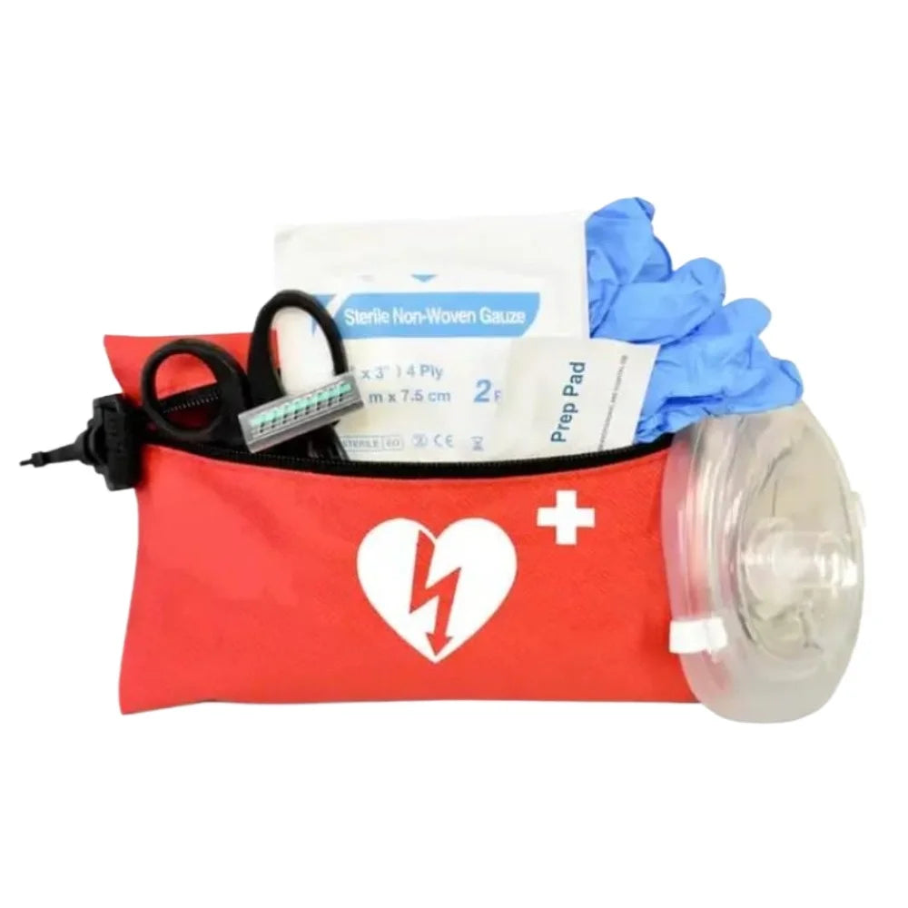 CPR Response Kit with Mask and Prep Pads
