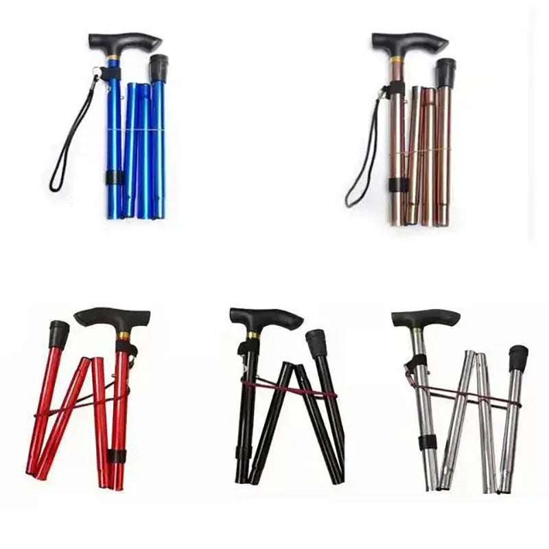 Foldable Adjustable Aluminum Walking Cane