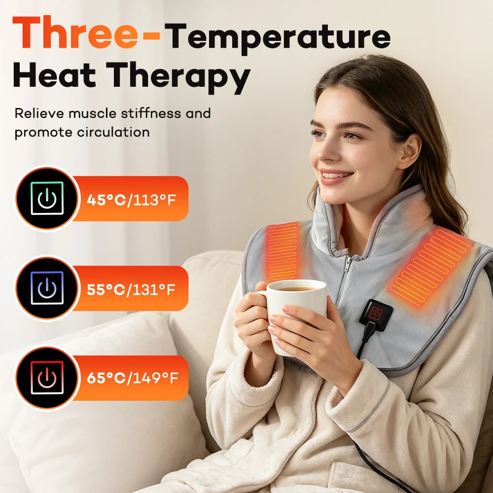 USB Neck and Shoulder Heating Pad