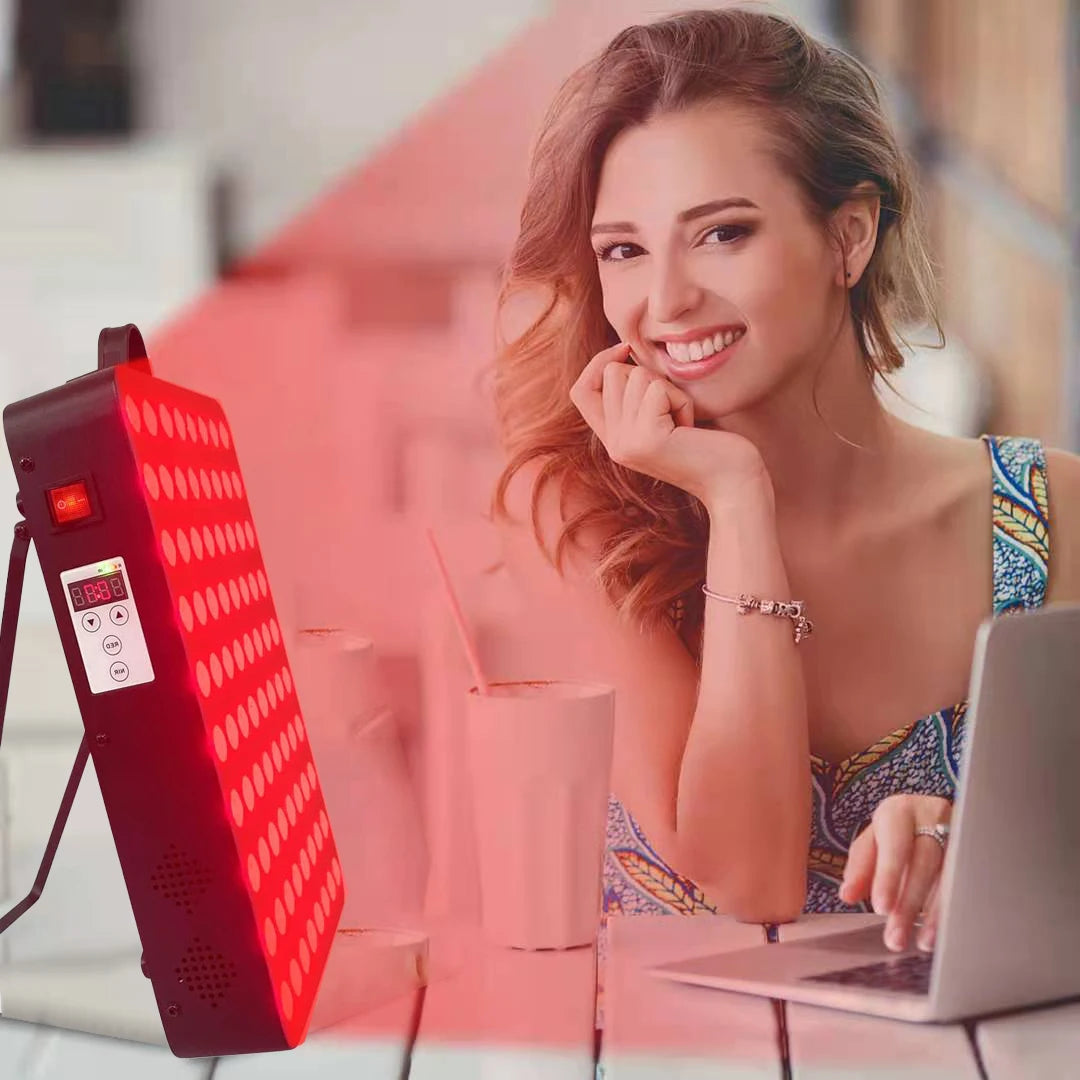 Red and Near-Infrared LED Light Therapy Device