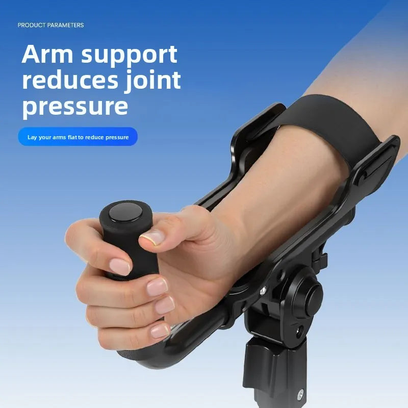 Foldable Elbow Crutches with Height Adjustment