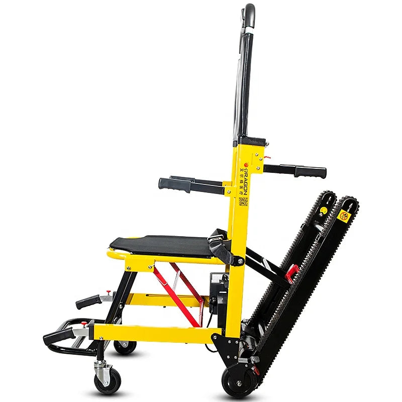 Foldable Stair-Climbing Wheelchair