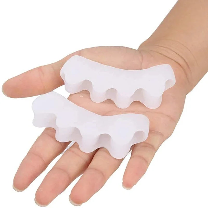 Silicone Toe Separators for Foot Care