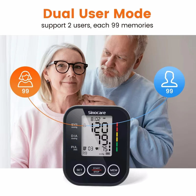 Medwell Digital Upper Arm Blood Pressure Monitor, Automatic
