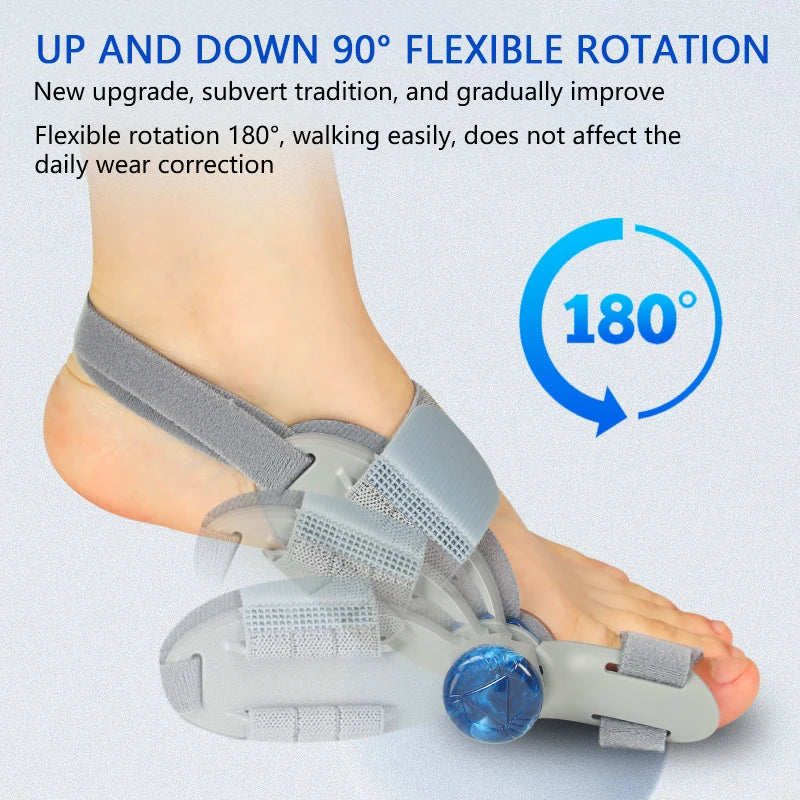 Adjustable Big Toe Corrector with Toe Separator
