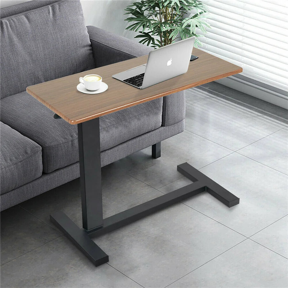 Rolling Height-Adjustable Overbed Table