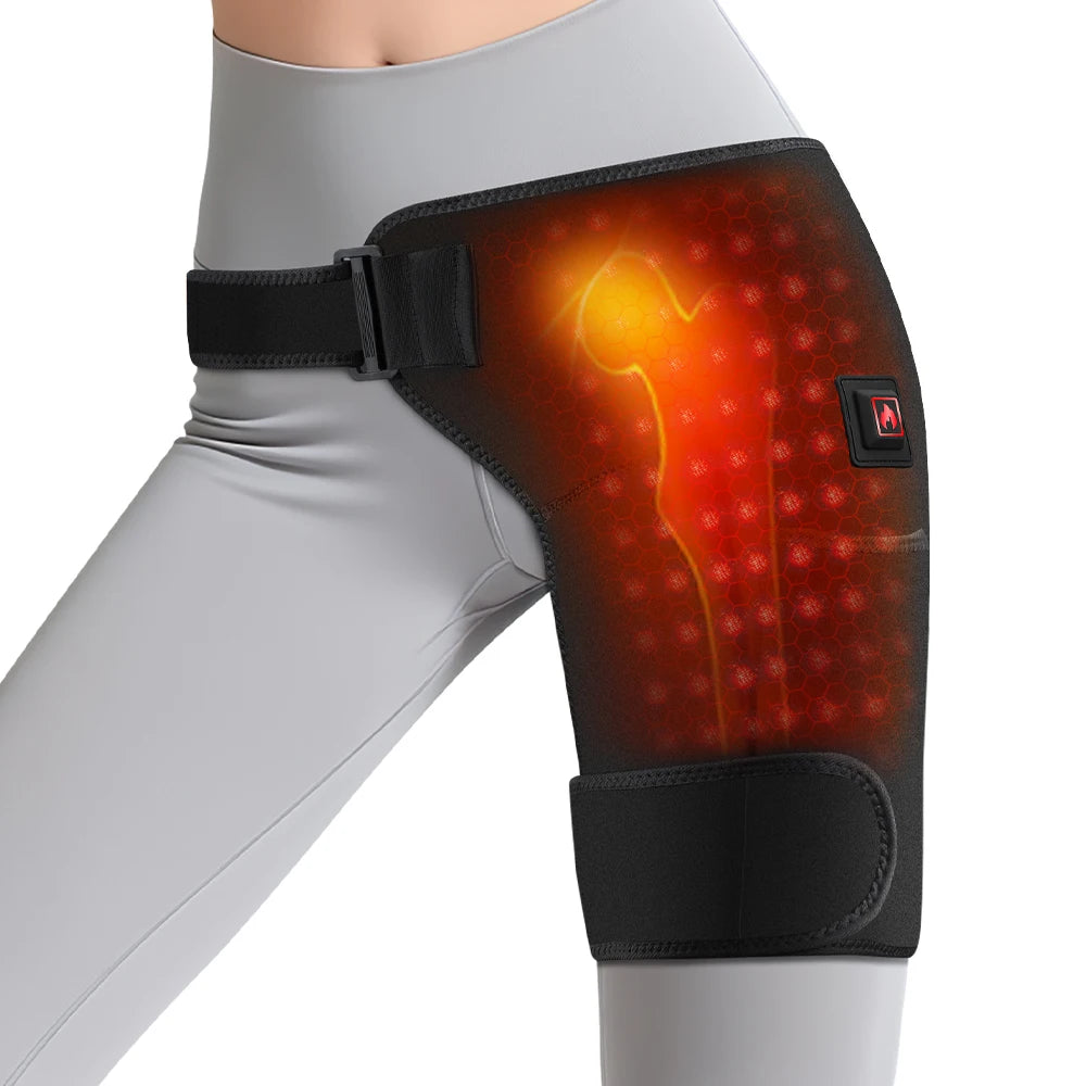 USB Hip Heat and Red Light Brace