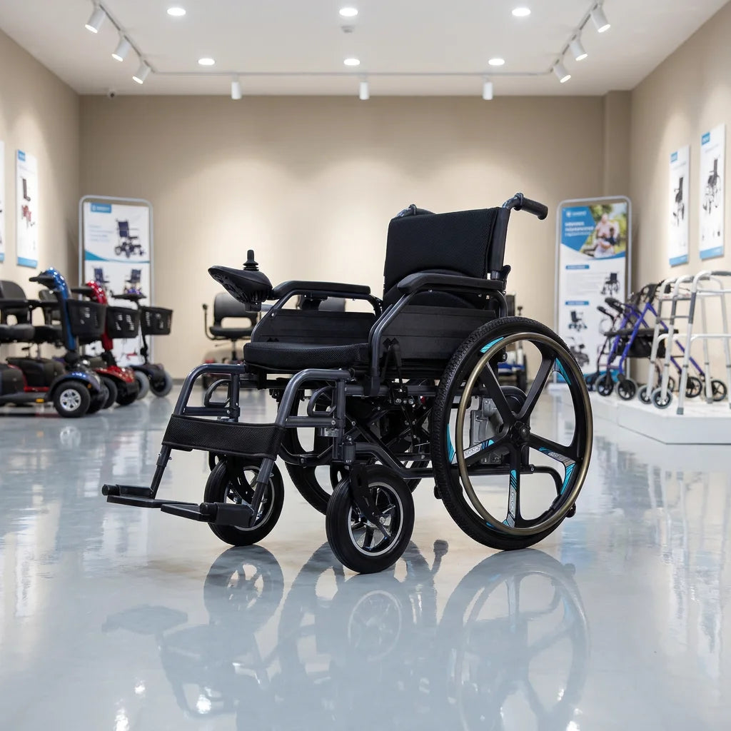 Foldable Wheelchair for Mobility
