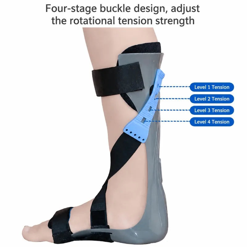 Adjustable Foot Drop Ankle-Foot Orthosis Brace