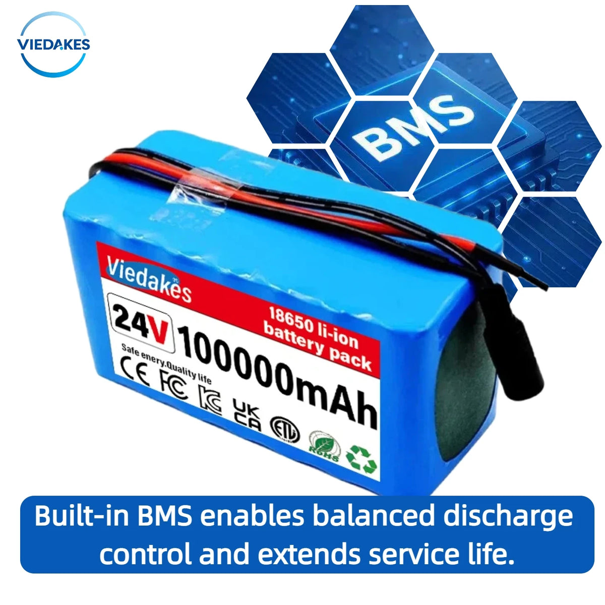 24V Battery Pack for E-Bikes and E-Scooters