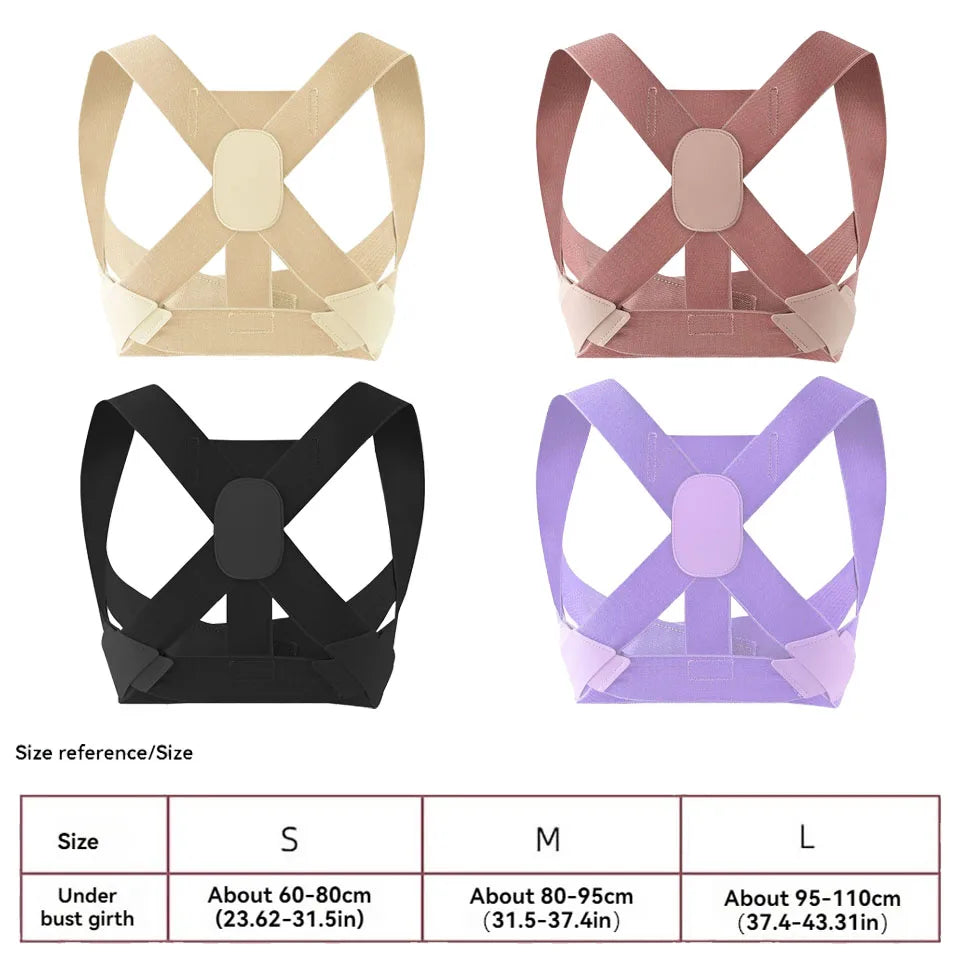 Adult Posture Corrector with Open-Shoulder Design