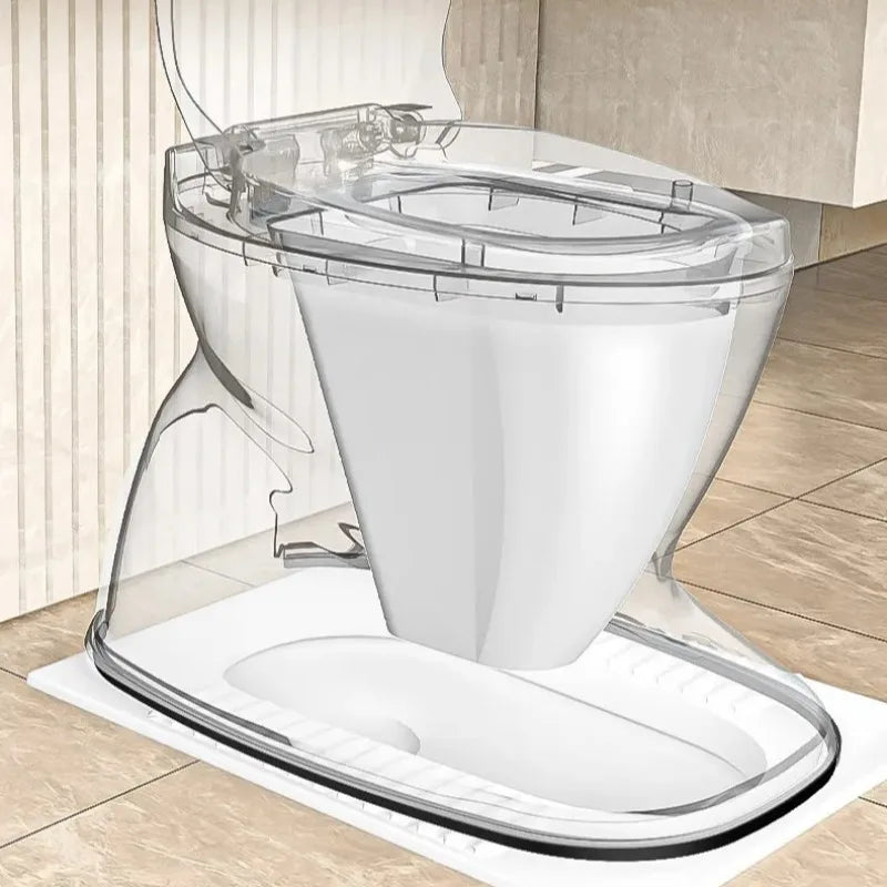 Portable Foldable Bedside Commode Chair with Lid