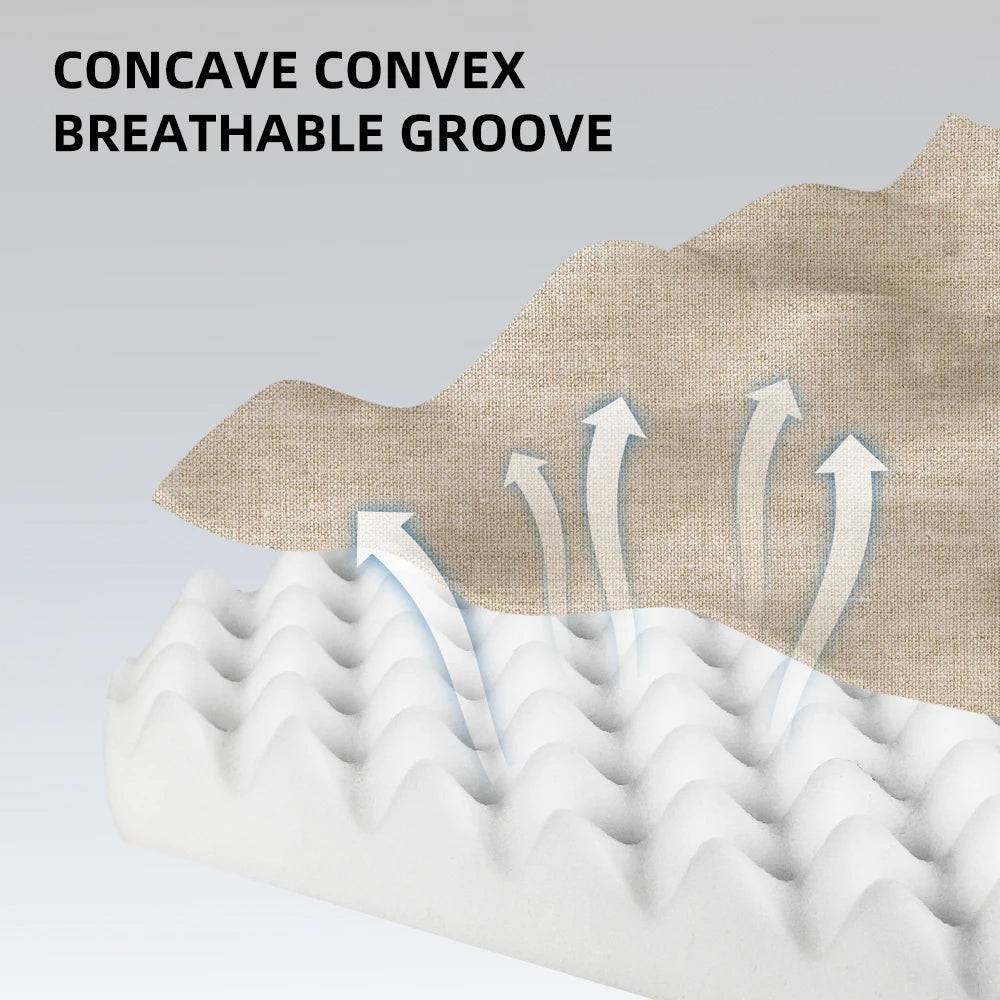 U-Shaped Wave Seat Cushion