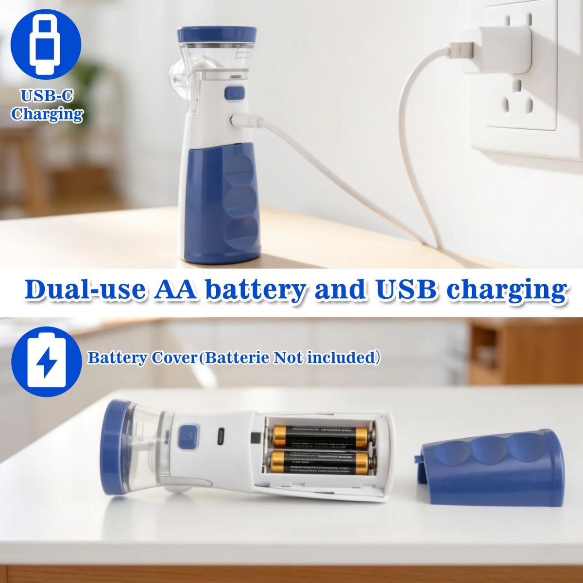Portable Mesh Nebulizer for Adults and Children