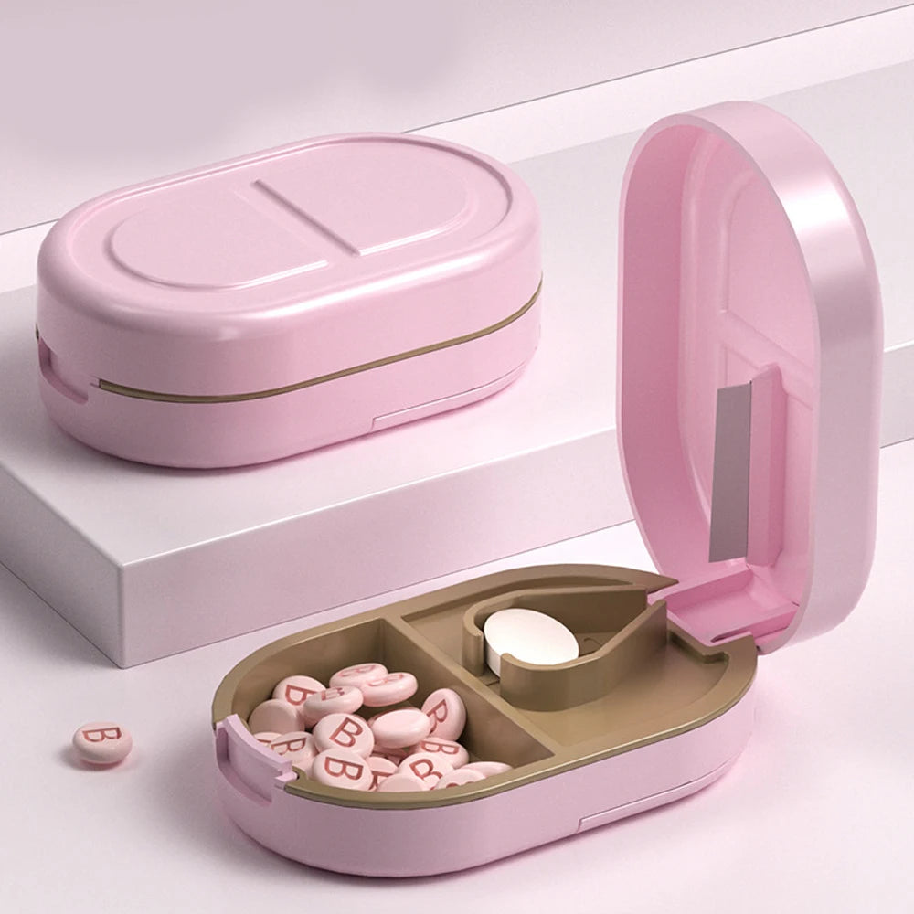 Pill Cutter and Splitter for Halving and Quartering Pills
