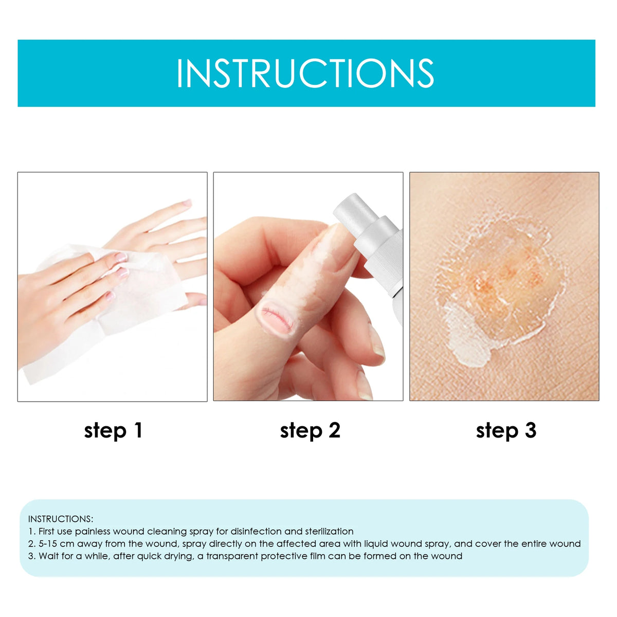 Liquid Bandage Spray, 30 ml
