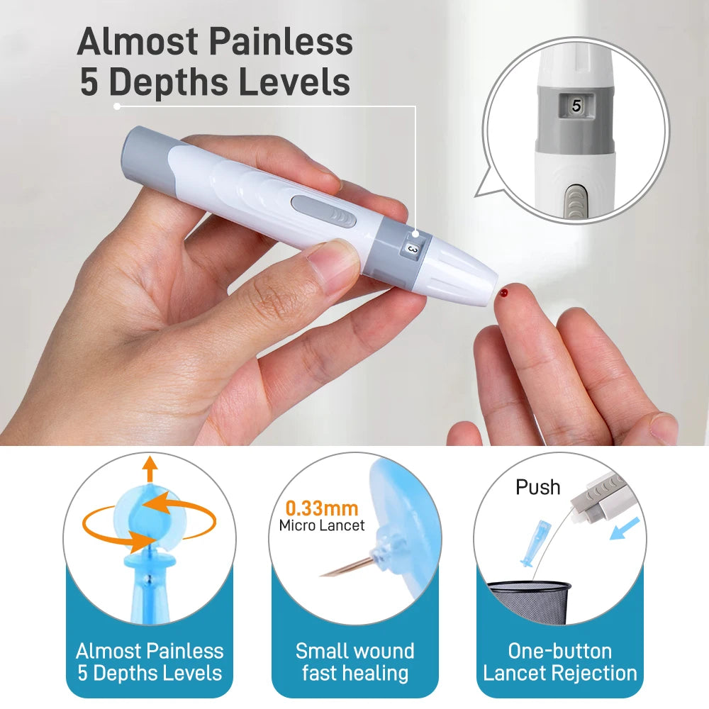 Medwell Blood Glucose Test Strips and Lancets