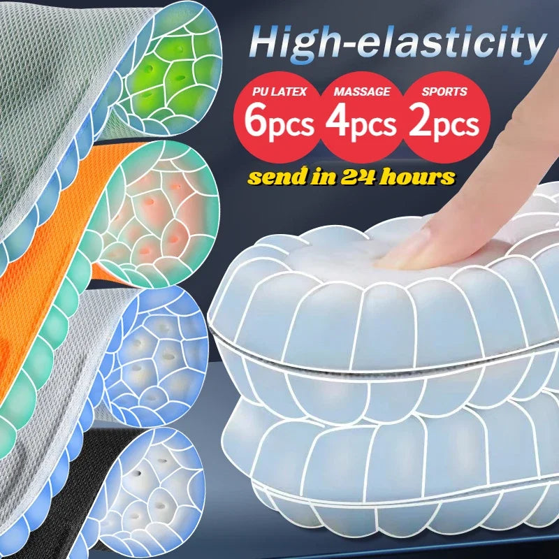 Memory Foam Sports Insoles with Arch Support