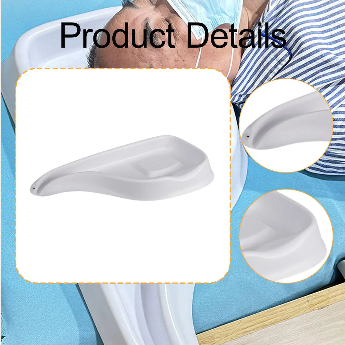Bedside Hair Washing Basin for Home Care