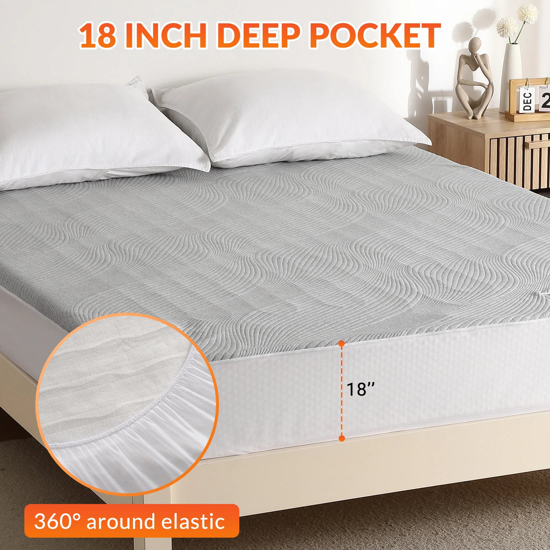 Full-Size Heated Mattress Pad