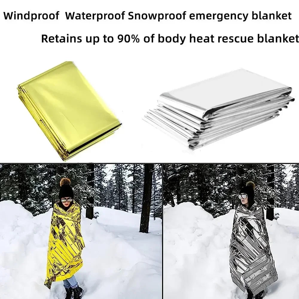 Emergency Thermal Blanket for Camping & Travel